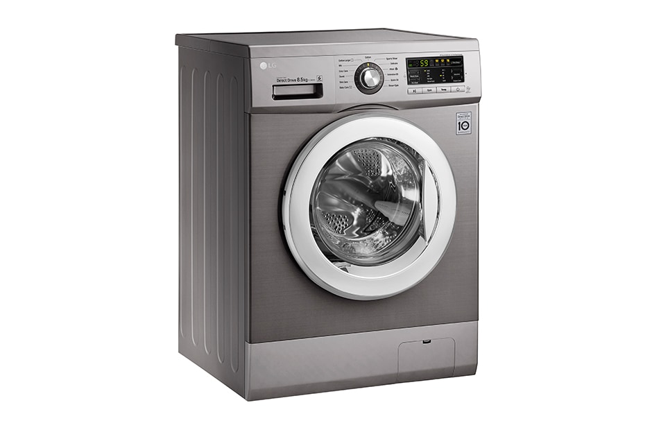 LG Lavarropas Carga Frontal 8,5Kg   Velocidad de Centrifugado 1200RPM, F1389TD, thumbnail 2